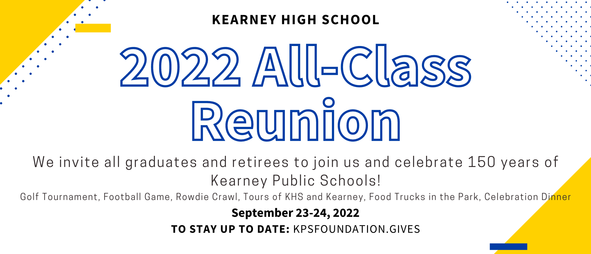 55 Year Class Reunion Ideas GSA